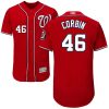 Impressive Nationals #46 Patrick Corbin Red Flexbase Authentic Collection Stitched MLB Jersey
