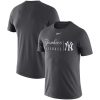 Impressive New York Yankees Nike MLB Practice T Shirt Anthracite