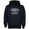 Impressive New York Yankees Script MLB Pullover Navy Blue MLB Hoodie