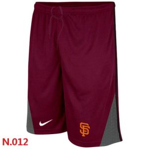 Impressive Nike MLB San Francisco Giants Performance Training Shorts Red