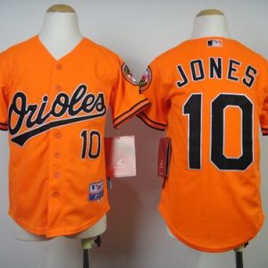 Impressive Orioles #10 Adam Jones Orange Cool Base Stitched Youth MLB Jersey With high demand Don't miss out Order now to wear your team colors