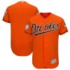 Impressive Orioles Blank Orange 2019 Spring Training Flex Base Stitched MLB Jersey