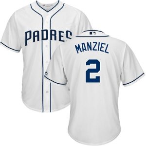 Impressive Padres #2 Johnny Manziel White Cool Base Stitched Youth MLB Jersey Act fast Only a few left Secure yours today