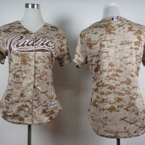 Impressive Padres Blank Camo Alternate 2 Women's Stitched MLB Jersey Hurry Exclusive offer Place your order immediately for a great jersey
