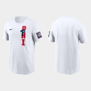 Impressive Philadelphia Phillies Men's 2021 MLB All Star Game Wordmark White T Shirt Act fast Only a few left Secure yours today