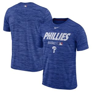 Impressive Philadelphia Phillies Nike Authentic Collection Velocity Team Issue Performance T Shirt Royal