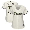 Impressive Phillies #17 Rhys Hoskins Cream 2018 Memorial Day Cool Base Women's Stitched MLB Jersey Retailers boost your inventory Order now to meet customer demand
