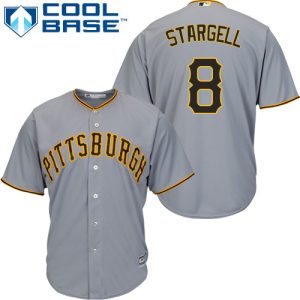 Impressive Pirates #8 Willie Stargell Grey Cool Base Stitched Youth MLB Jersey Be among the first buyers Order now to enjoy top notch quality