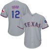 Impressive Rangers #12 Rougned Odor Grey Cool Base Stitched Youth MLB Jersey Sports fans this is your chance Order soon to be part of the action