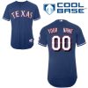 Impressive Rangers Customized Authentic Blue Cool Base MLB Jersey (S 3XL)
