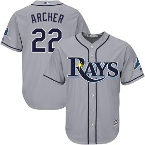Impressive Rays #22 Chris Archer Grey Cool Base Stitched Youth MLB Jersey Sports enthusiasts seize this opportunity Order now to feel the game excitement