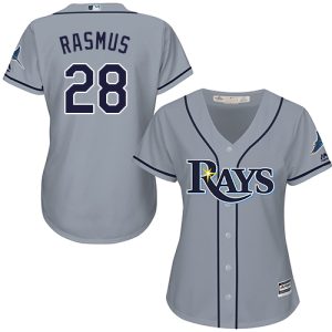 Impressive Rays #28 Colby Rasmus Grey Road Women's Stitched MLB Jersey Sports enthusiasts seize this opportunity Order now to feel the game excitement