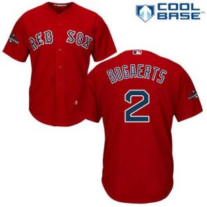 Impressive Red Sox #2 Xander Bogaerts Red Cool Base 2018 World Series Champions Stitched Youth MLB Jersey Sports fans this is your chance Order soon to be part of the action