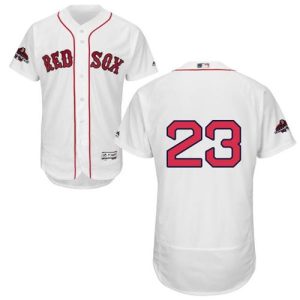 Impressive Red Sox #23 Blake Swihart White Flexbase Authentic Collection 2018 World Series Champions Stitched MLB Jersey
