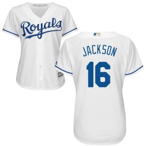 Impressive Royals #16 Bo Jackson White Home Women's Stitched MLB Jersey Sports fans this is your chance Order soon to be part of the action
