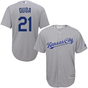 Impressive Royals #21 Lucas Duda Grey Cool Base Stitched Youth MLB Jersey Sports fans this is your chance Order soon to be part of the action