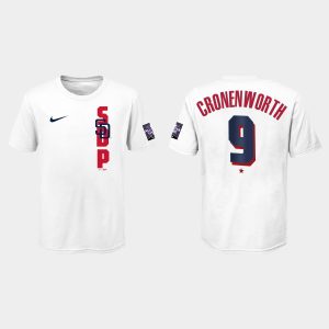 Impressive San Diego Padres #9 Jake Cronenworth Youth 2021 MLB All Star Game White T Shirt With high demand Don't miss out Order now to wear your team colors