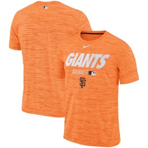 Impressive San Francisco Giants Nike Authentic Collection Velocity Team Issue Performance T Shirt Orange