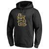 Impressive St.Louis Cardinals Gold Collection Pullover Hoodie Black