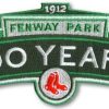 Impressive Stitched 2012 Boston Red Sox Fenway Park 100th Year Patch
