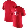 Impressive Texas Rangers Nike Batting Practice Logo Legend Performance T Shirt Red
