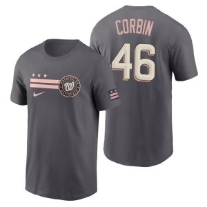 Impressive Washington Nationals #46 Patrick Corbin Men's Nike Gray 2022 City Connect Graphic T Shirt Hurry Exclusive offer Place your order immediately for a great jersey