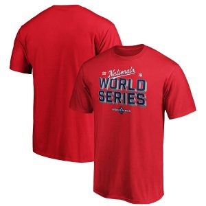 Impressive Washington Nationals Majestic 2019 World Series Bound Can of Corn T Shirt Red