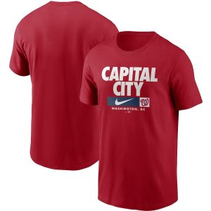 Impressive Washington Nationals Nike Local Nickname T Shirt Red With high demand Don't miss out Order now to wear your team colors