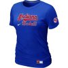 Impressive Women's Nike Cleveland Guardians Short Sleeve Practice T Shirt Blue Collectors this is a must have Add it to your collection by ordering