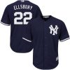 Impressive Yankees #22 Jacoby Ellsbury Navy blue Cool Base Stitched Youth MLB Jersey Hurry Exclusive offer Place your order immediately for a great jersey
