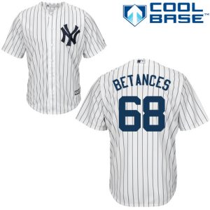 Impressive Yankees #68 Dellin Betances White Cool Base Stitched Youth MLB Jersey For a short time available Grab yours quickly to own a team jersey