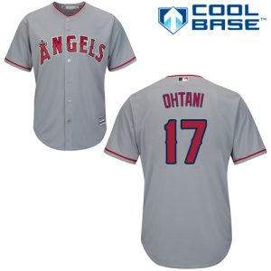 Outstanding Angels #17 Shohei Ohtani Grey Cool Base Stitched Youth MLB Jersey Sports enthusiasts seize this opportunity Order now to feel the game excitement