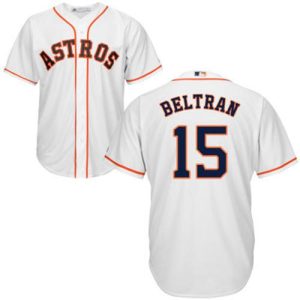 Outstanding Astros #15 Carlos Beltran White Cool Base Stitched Youth MLB Jersey With high demand Don't miss out Order now to wear your team colors