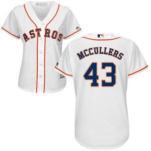 Outstanding Astros #43 Lance McCullers White Home Women's Stitched MLB Jersey Hurry Exclusive offer Place your order immediately for a great jersey