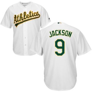 Outstanding Athletics #9 Reggie Jackson White Cool Base Stitched Youth MLB Jersey Hurry Exclusive offer Place your order immediately for a great jersey