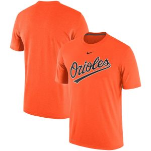 Outstanding Baltimore Orioles Nike Legend Primary Logo Performance T Shirt Orange