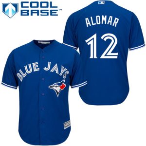 Outstanding Blue Jays #12 Roberto Alomar Blue Cool Base Stitched Youth MLB Jersey For a short time available Grab yours quickly to own a team jersey