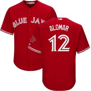 Outstanding Blue Jays #12 Roberto Alomar Red Cool Base Canada Day Stitched Youth MLB Jersey Sports enthusiasts seize this opportunity Order now to feel the game excitement
