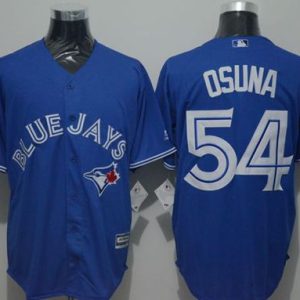 Outstanding Blue Jays #54 Roberto Osuna Blue New Cool Base Stitched MLB Jersey