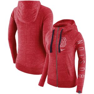 Outstanding Boston Red Sox Nike Women's Vintage Full Zip Hoodie Red Act fast Only a few left Secure yours today