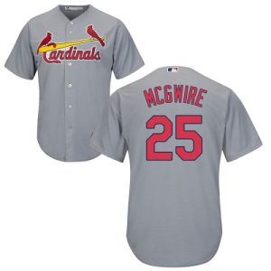Outstanding Cardinals #25 Mark McGwire Grey Cool Base Stitched Youth MLB Jersey Hurry Exclusive offer Place your order immediately for a great jersey