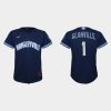 Outstanding Chicago Cubs #1 Doug Glanville Youth Nike 2021 City Connect Navy MLB Jersey Limited stock Order now to show your love for your team