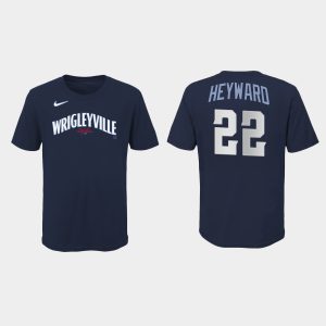 Outstanding Chicago Cubs #22 Jason Heyward Youth Nike 2021 City Connect T Shirt   Navy Hurry Exclusive offer Place your order immediately for a great jersey
