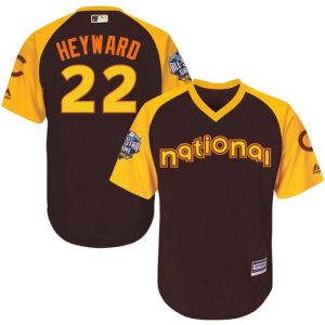 Outstanding Cubs #22 Jason Heyward Brown 2016 All Star National League Stitched Youth MLB Jersey Act fast Only a few left Secure yours today