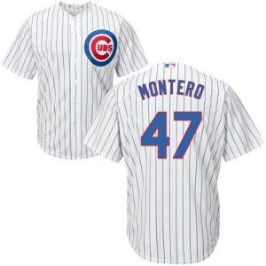 Outstanding Cubs #47 Miguel Montero White Home Stitched Youth MLB Jersey For a short time available Grab yours quickly to own a team jersey