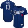 Outstanding Dodgers #13 Max Muncy Blue Flexbase Authentic Collection 2017 World Series Bound Stitched MLB Jersey
