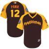 Outstanding Giants #12 Joe Panik Brown 2016 All Star National League Stitched Youth MLB Jersey Sports enthusiasts seize this opportunity Order now to feel the game excitement