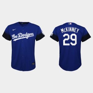 Outstanding Los Angeles Dodgers #29 Billy Mckinney Nike Youth 2021 City Connect MLB Jersey Royal Sports enthusiasts seize this opportunity Order now to feel the game excitement