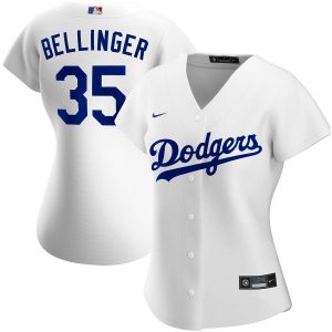 Outstanding Los Angeles Dodgers #35 Cody Bellinger Nike Women's Home 2020 MLB Player Jersey White With high demand Don't miss out Order now to wear your team colors