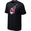 Outstanding MLB Cleveland Guardians Heathered Nike Blended T Shirt Black For a short time available Grab yours quickly to own a team jersey